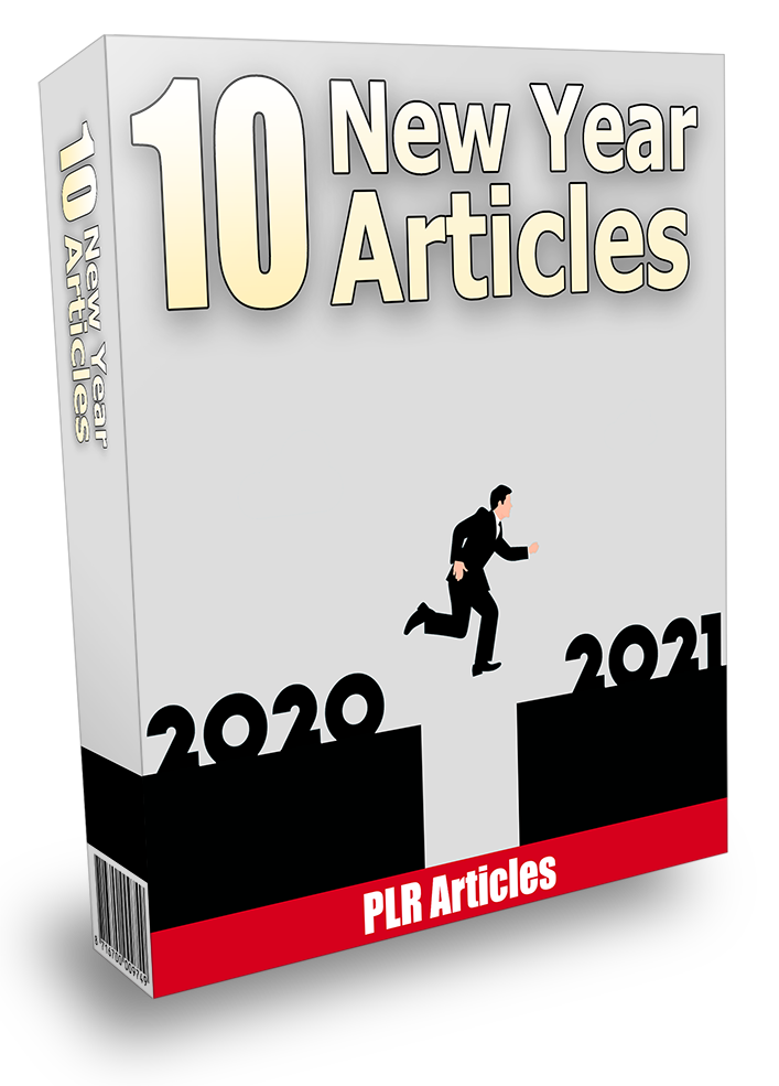 10 New Year Articles - 10 Exclusive PLR Articles For The New Year 2021!