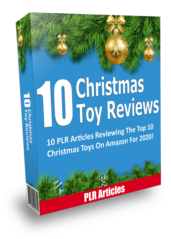 10 Christmas Toy Reviews - 10 Exclusive PLR Articles Reviewing The Top 10 Amazon Christmas Toys!