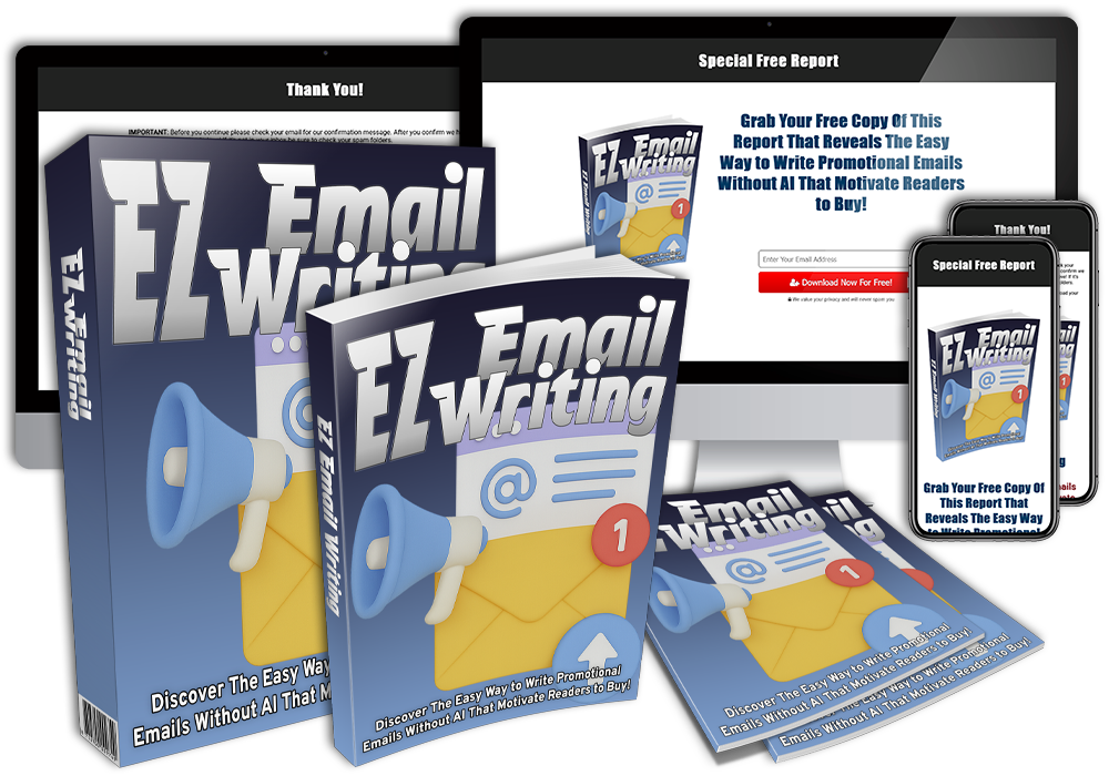 EZ Email Writing - PLR Lead Magnet Content Package