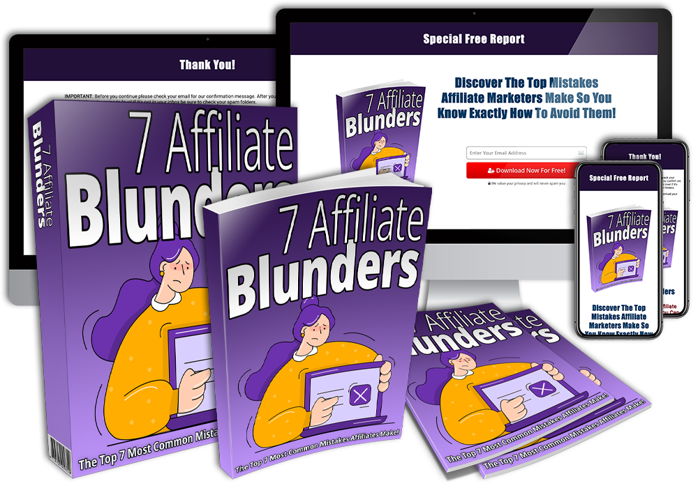 7 Affiliate Blunders - JV Partner & Affiliate Program