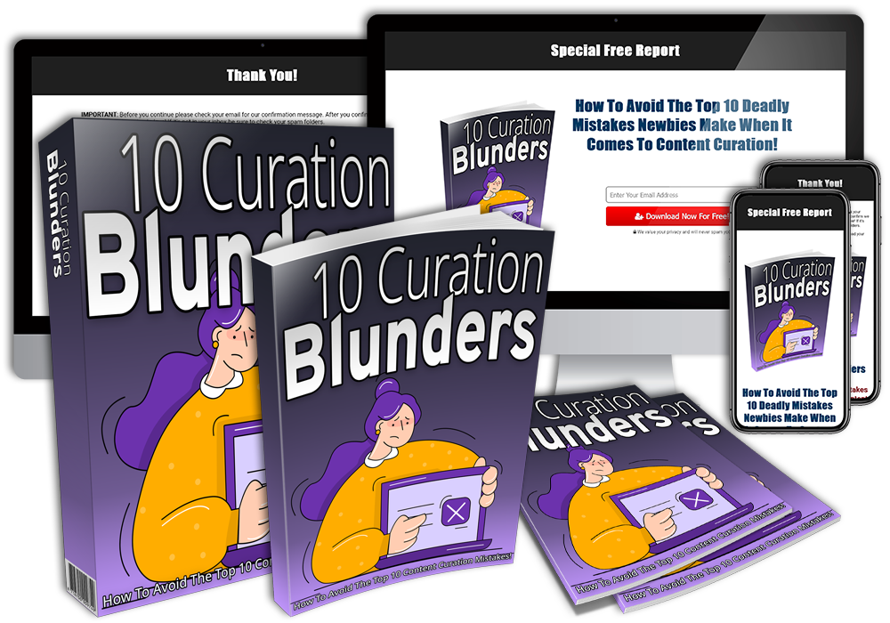 10 Curation Blunders - JV Partner & Affiliate Program