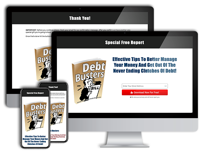 Mobile Responsive Lead Capture and Delivery Pages