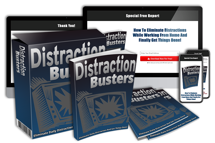 Distraction Busters - Lead Magnet PLR Package