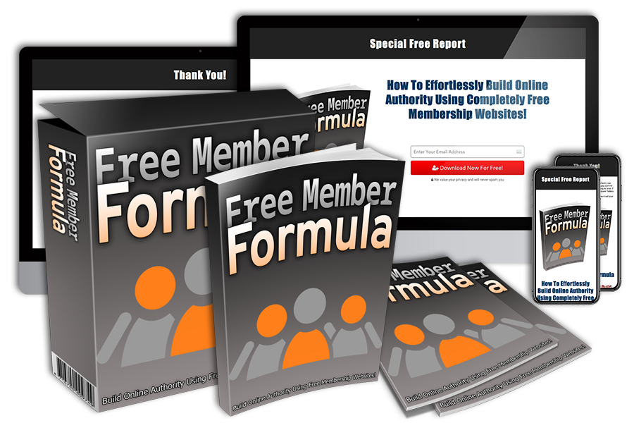 Free Member Formula - Lead Magnet PLR Package