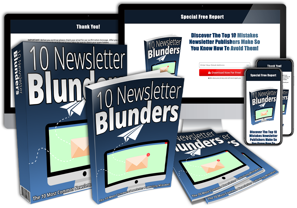 10 Newsletter Blunders - JV Partner & Affiliate Program