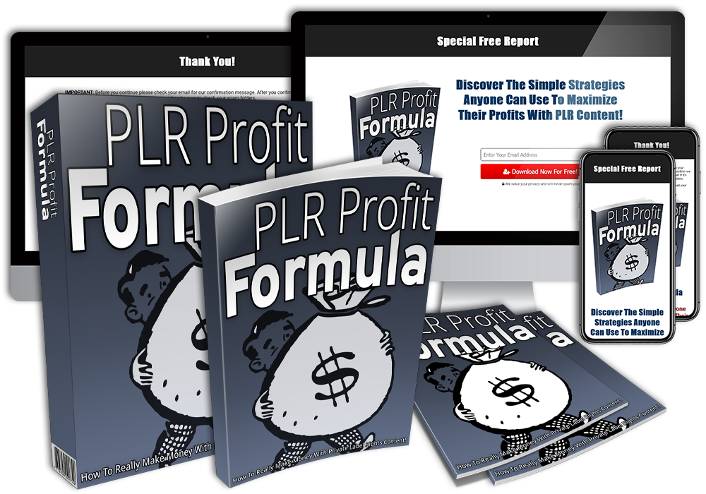 PLR Profit Formula - JV Partner & Affiliate Program