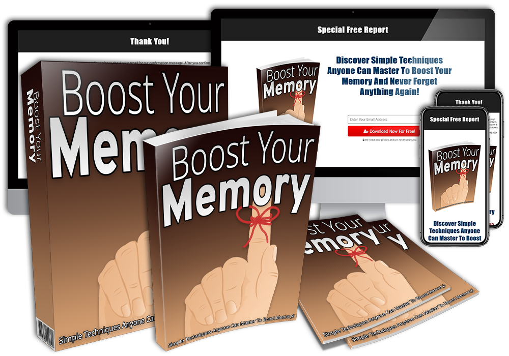 Boost Your Memory - JV Partner & Affiliate Program