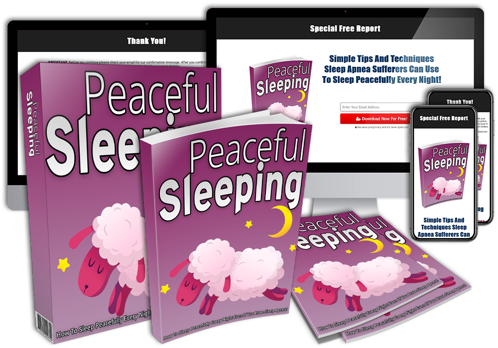 Peaceful Sleeping - JV Partner & Affiliate Program