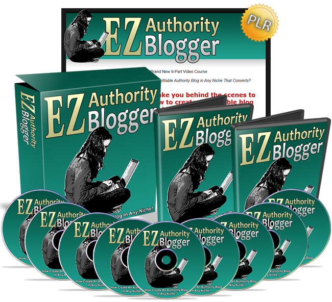 EZ Authority Blogger - Create a Profitable Authority Blog in Any Niche That Converts!