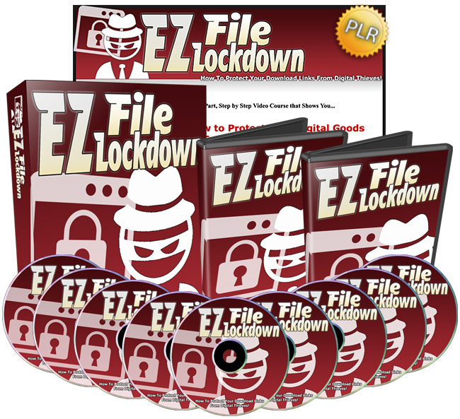 EZ File Lockdown - Protect Your Downloads From Digital Thieves!