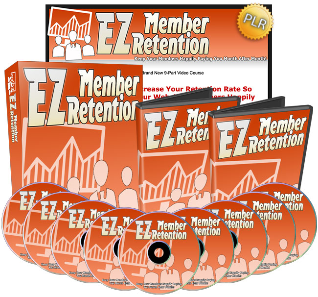 EZ Member Retention - Keep Your Members Happily Paying You Month After Month!